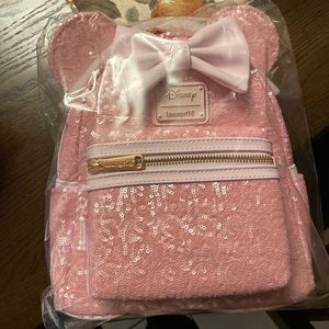 Cotton Candy Minnie backpack